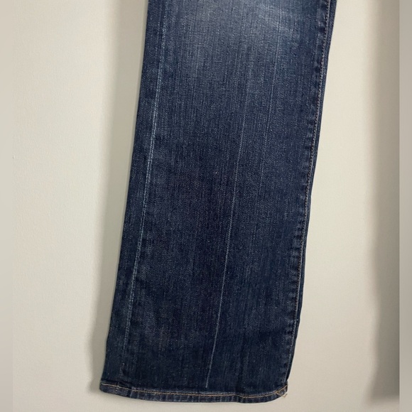 7 For All Mankind Dark Wash Bootcut Jeans - Picture 7 of 10